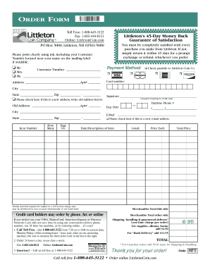 Littleton Profit Shares  Form