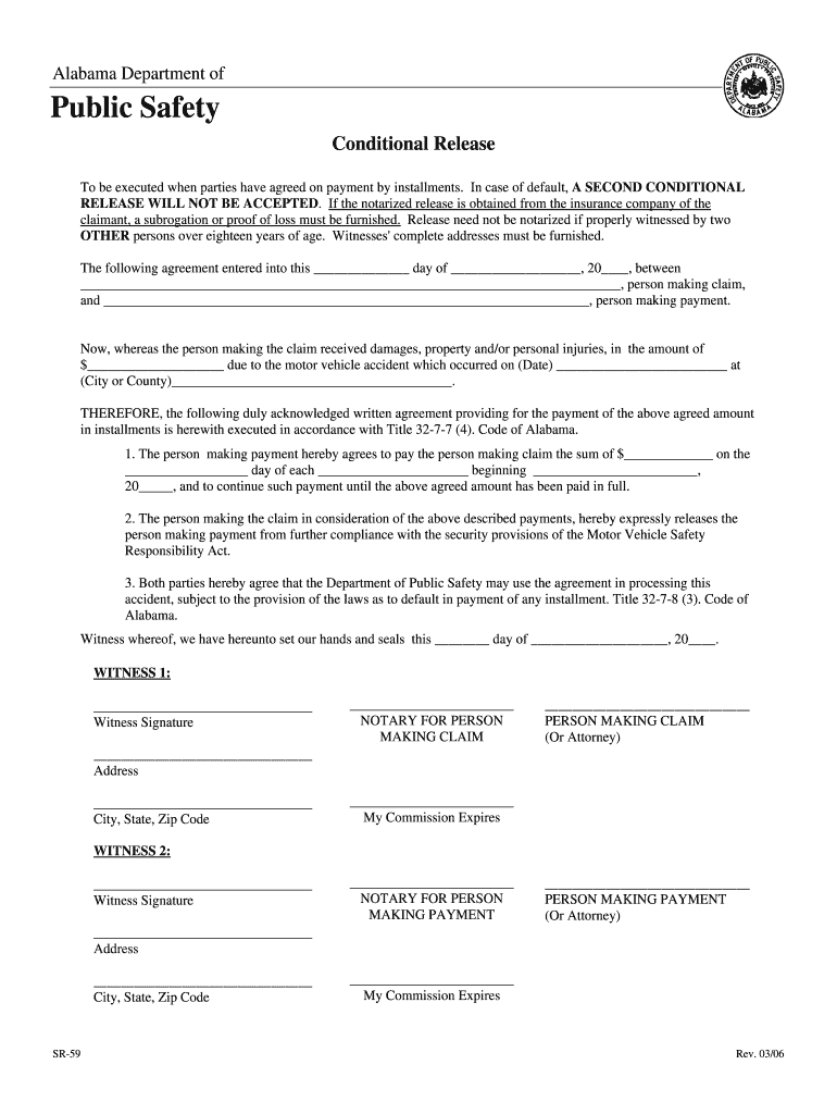 Sr 59 Medical Form