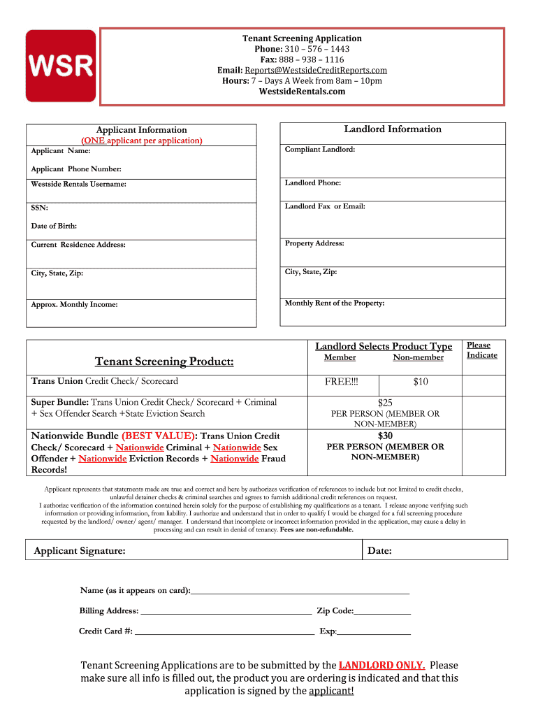 Mammogram Screening Form