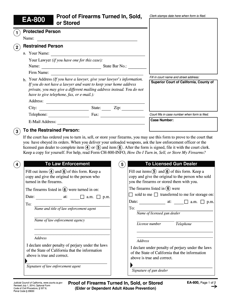 Ea 800  Form