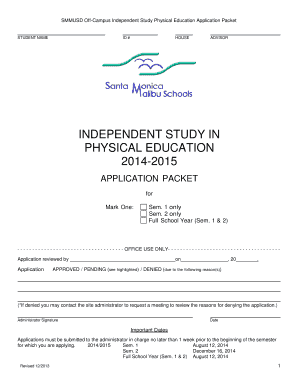  Ispe Application 2012