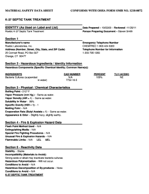 Home Depot Sds Sheets  Form