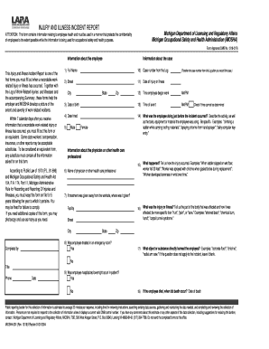 Miosha Form 301