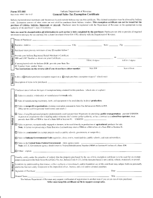 Illinois St 105 Form