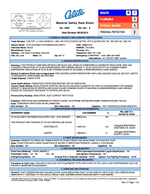 Hyflo Supercel  Form