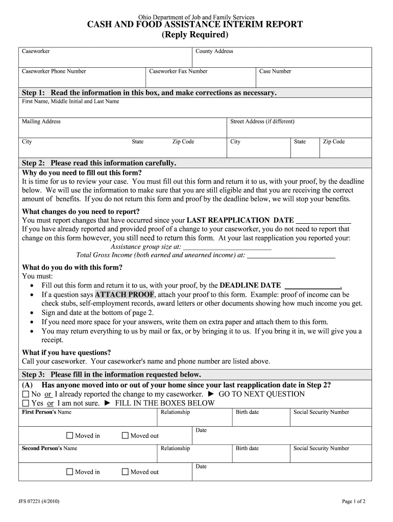  Jfs Intearn Report Fill Out on Line  Form 2010