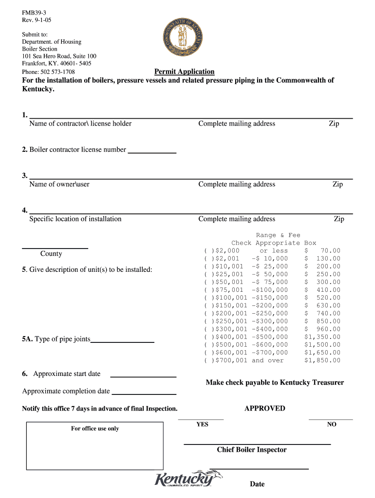  Sample Form from School in Ky for Permit Testing 2005-2024