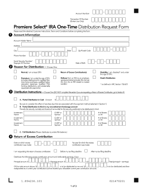 Premiere Select Ira  Form