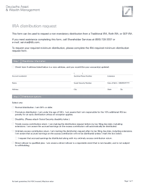 Dws Ira  Form