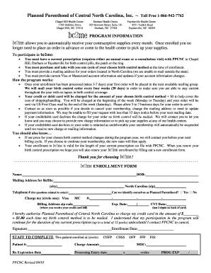 Planned Parenthood  Form