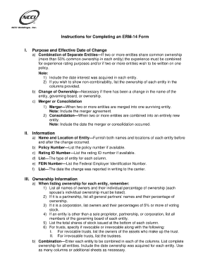 Erm 14 Fillable Form
