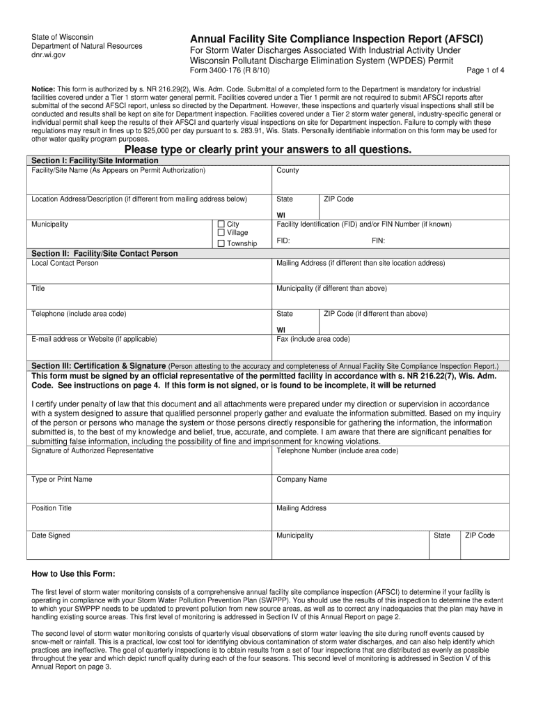  Form 3400 176 2010-2024