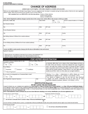  DR 2285 060509 Colorado Department of Revenue 2016