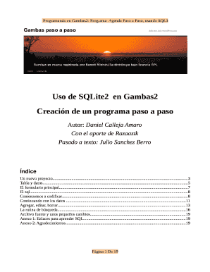 Manual Gambas 3 PDF  Form