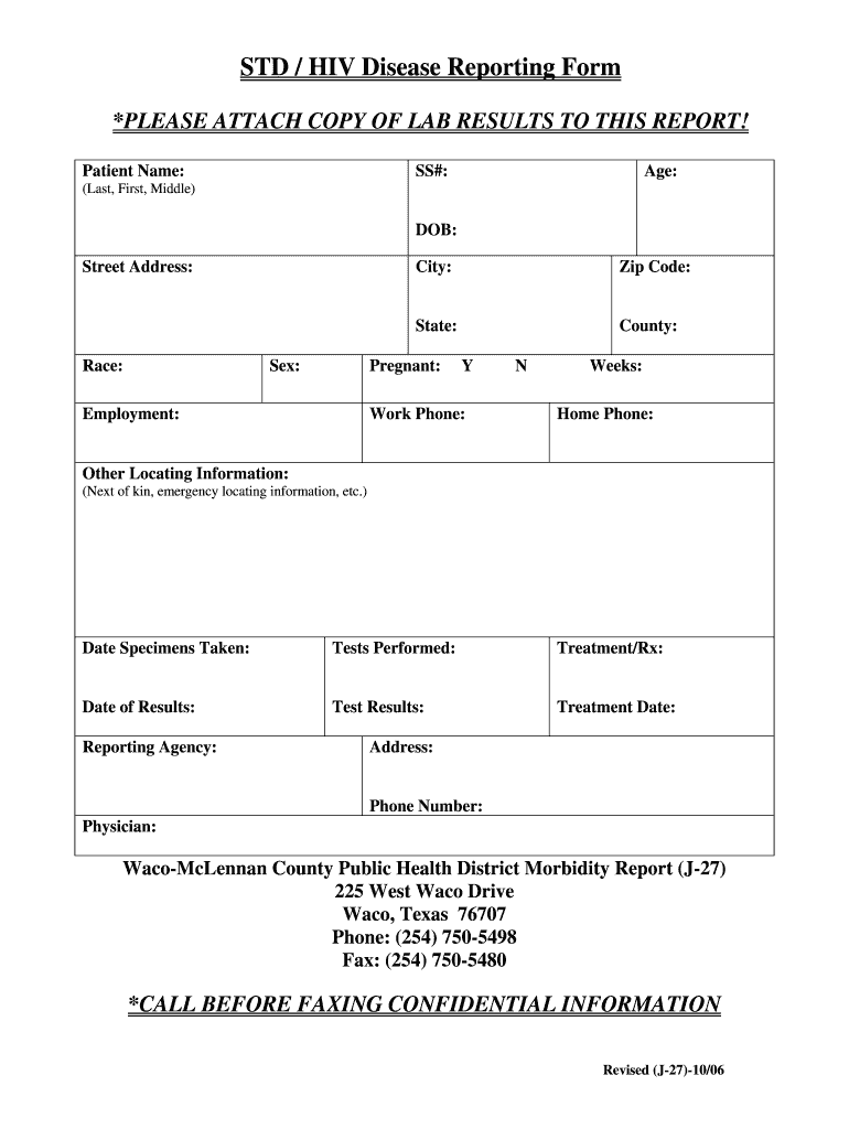 free-fake-std-results-template