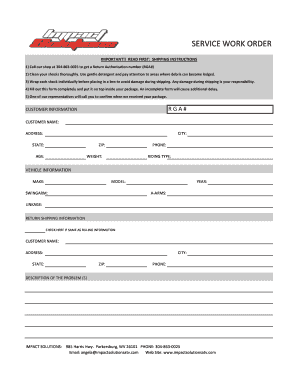 Impact Solutions Atv  Form