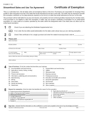 Tax Agreement Form