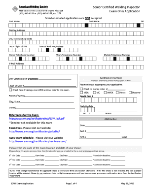 Printable Welding Test  Form