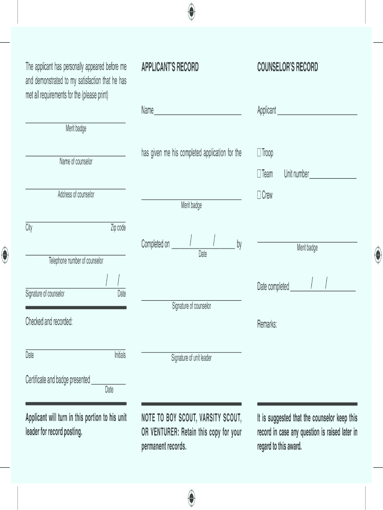  Bsa Life Scout Requirements 2010-2024