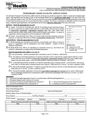  Tff Application Santa Barbara Form 2009