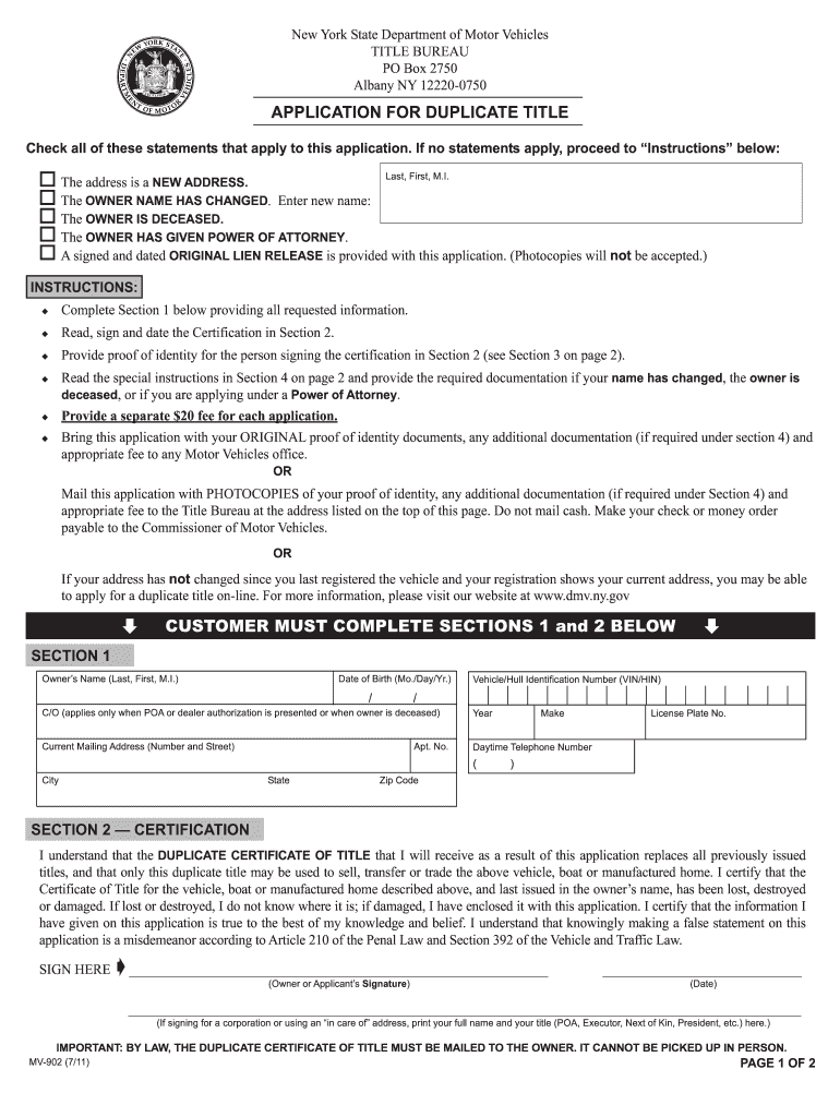 Mv 902  Form