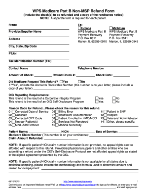 Medicare Part B Forms Printable