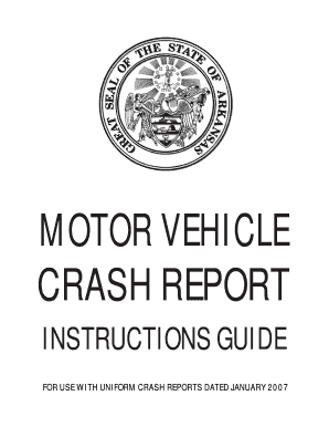 Arkansas State Police Crash Reports Online  Form