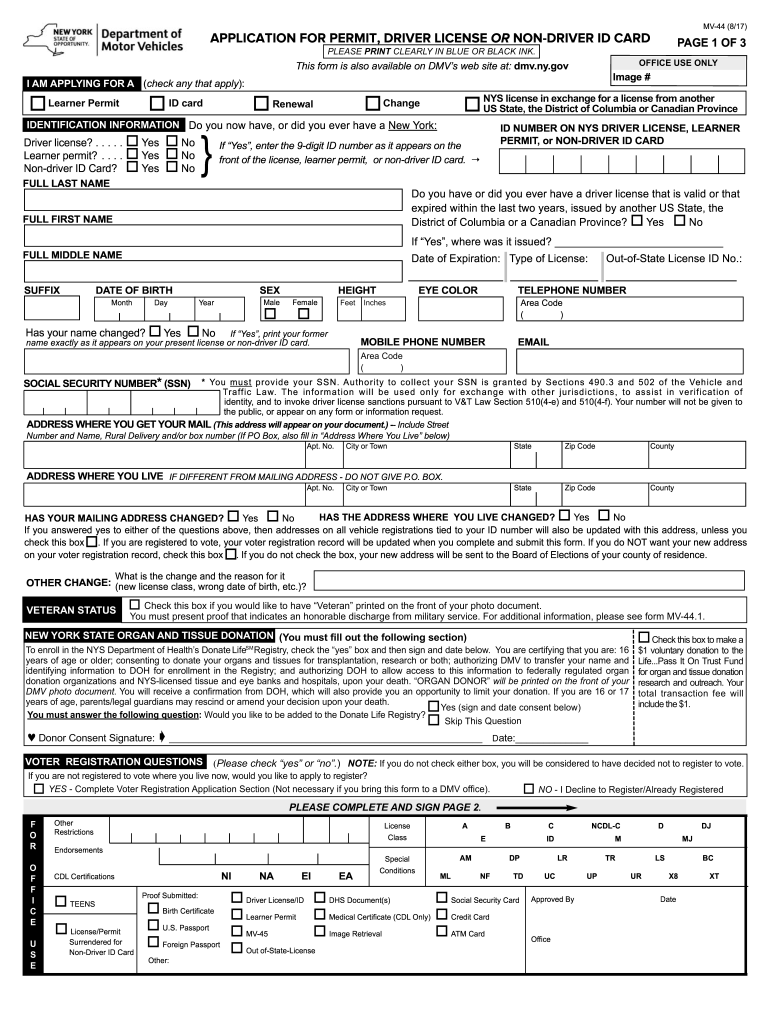  Mv 44 Form 2011