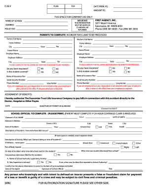 Voluntary Coverage Claim Minnesota 1stagency Com  Form