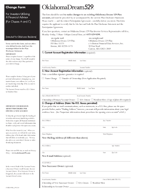 Changes Take Effect on the Date Manulife Financial Head Office Receives This Form