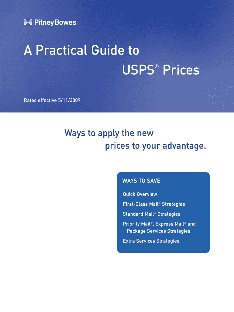 A Practical Guide to USPS Prices  Form
