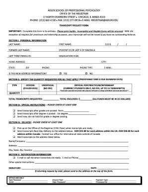 Professional Hours Request Form