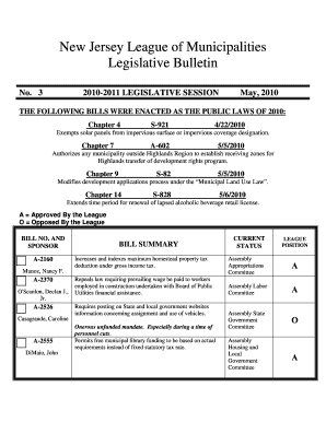 May No 3 New Jersey State League of Municipalities Njslom  Form