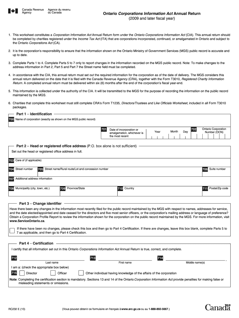 Rc232 Form