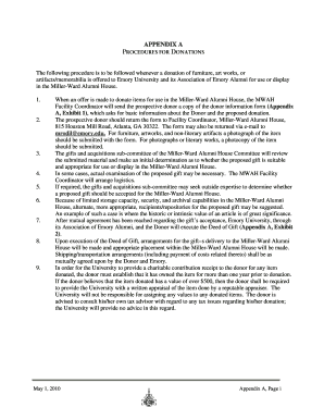 Appendix a Emory Alumni Association Emory University Alumni Emory  Form