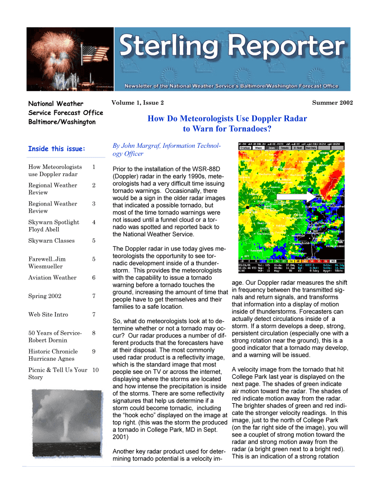 LWX Historic Chronicle Tales of Past Weather Events Erh Noaa  Form