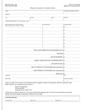 Boe 401 D Form