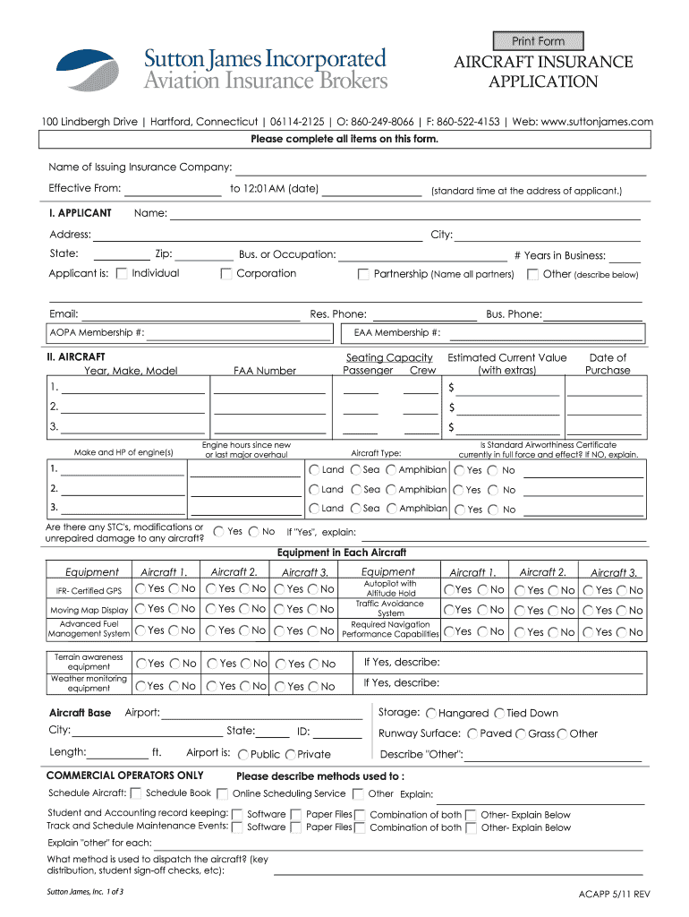 Pilot History Form Qxd