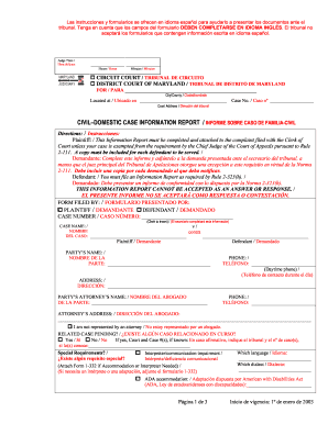 ES DRIN 05 DOC Courts State Md  Form