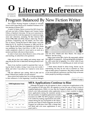 CRWR Newsletter Short Version Pub Pages Uoregon  Form