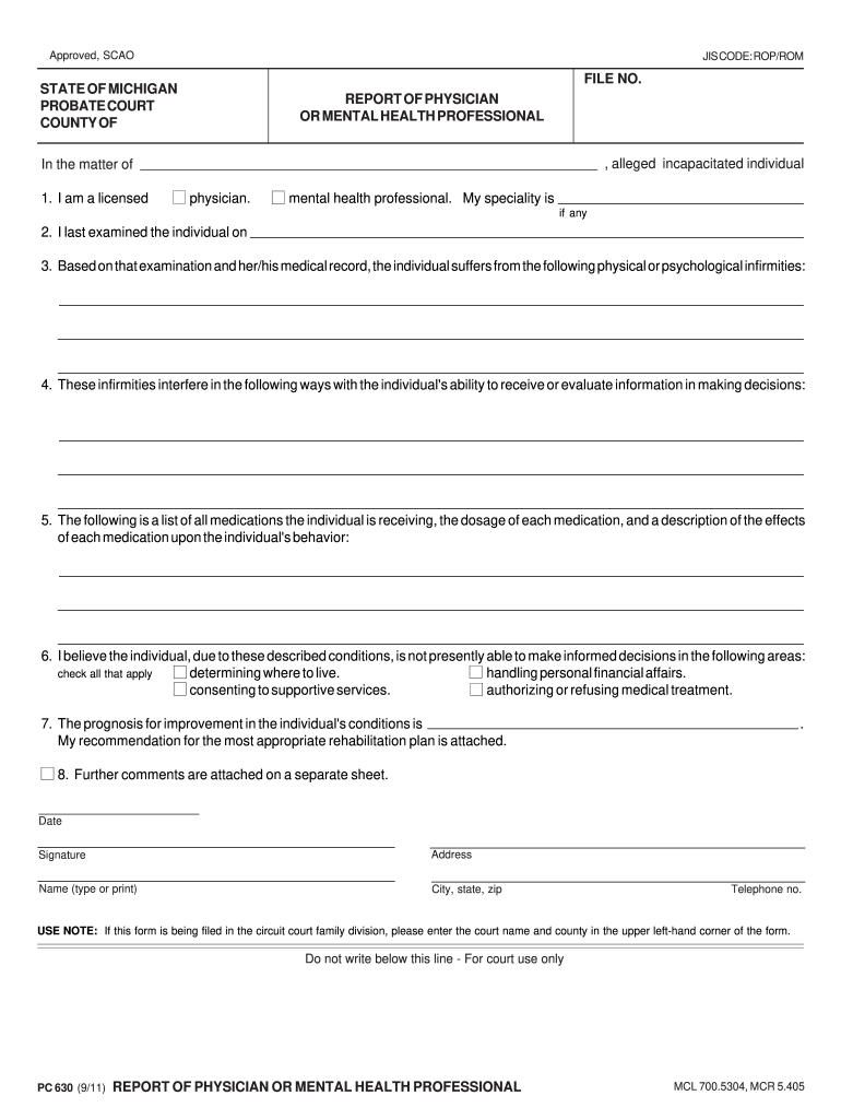 Pc630  Form