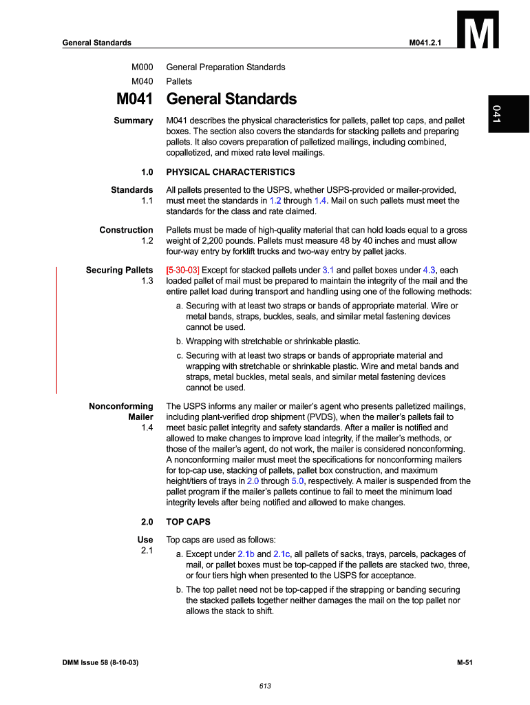 M041  Form