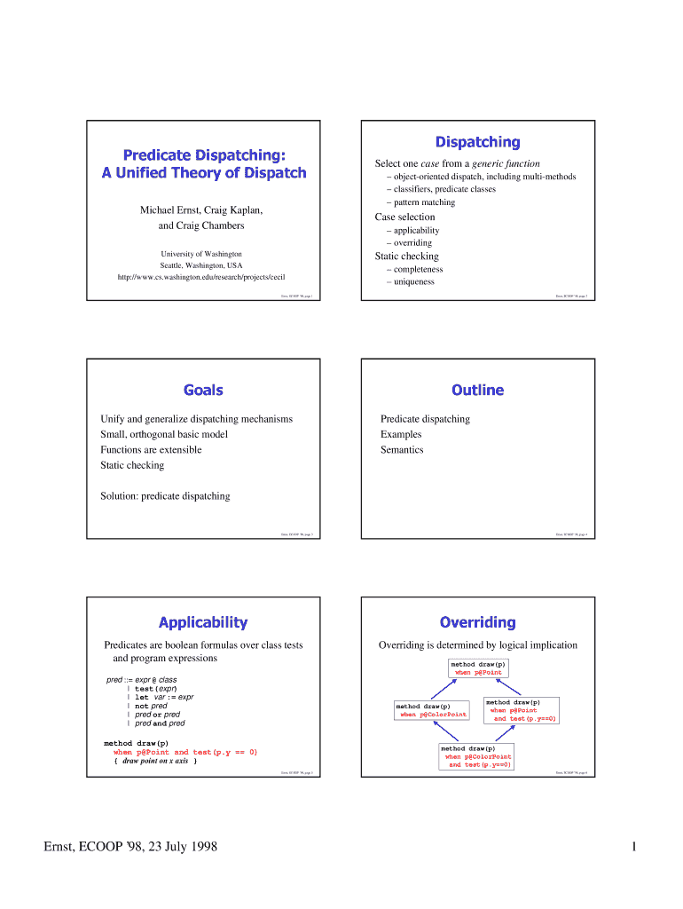 Slides PDF University of Washington Cs Washington  Form