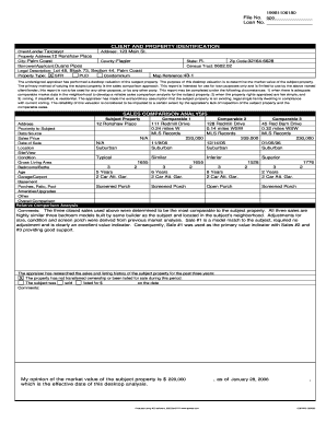 Bac Desktop Appraisal  Form