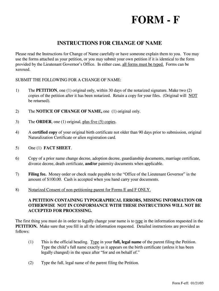 Instructions Name Change of Parent and Minor Children with the Notorized Consent of the Other Parent Hawaii  Form