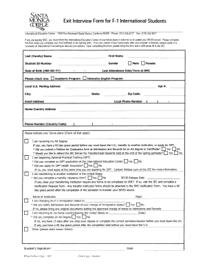 How to Fill Interview Form