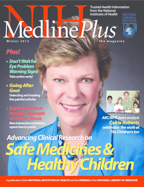 NIH MedlinePlus the Magazine Winter NIH MedlinePlus the Magazine Winter Nlm Nih  Form