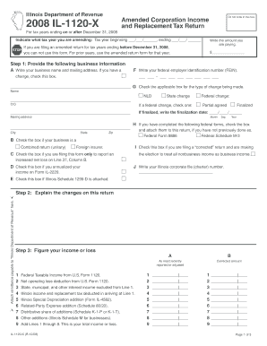 Illinois Department of Revenue Do Not Write in This Box  Form