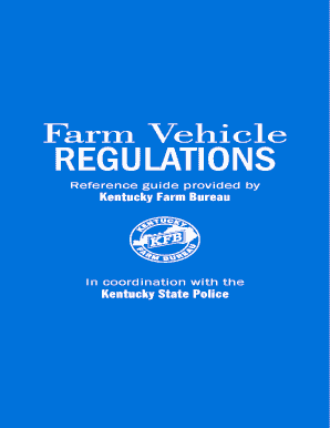 Farm Vehicle  Form
