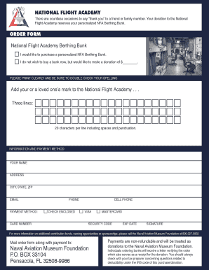 NATIONAL FLIGHT ACADEMY  Form